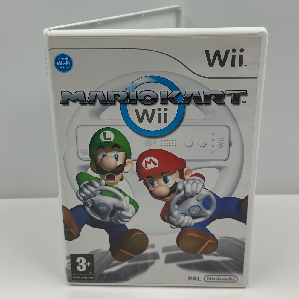 MARIO KART NINTENDO WII GAME WITH INSTRUCTION MANUAL. Own4Less